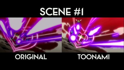 Kill La Kill Episode 11 - Censorship Comparison