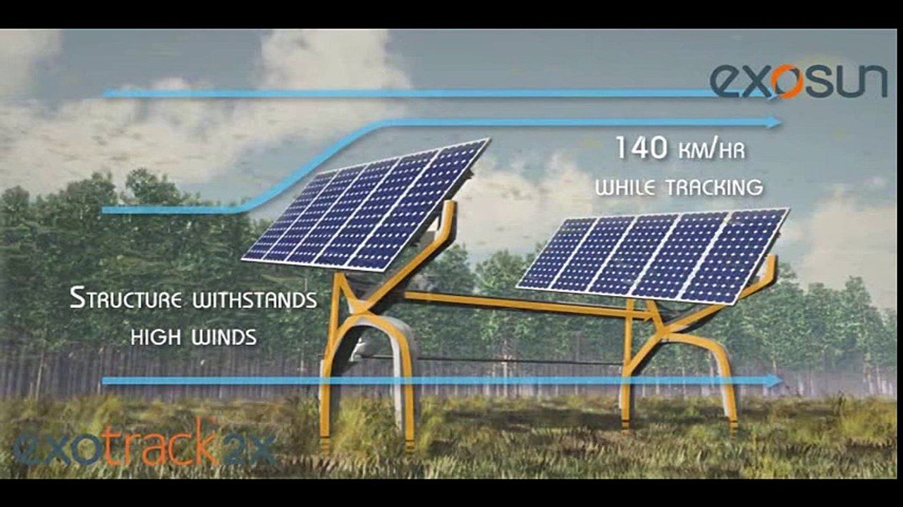 Exotrack 2X (EN) Exosun Solar tracker