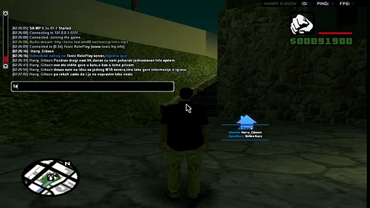 Toxic roleplay | Infobar System HD