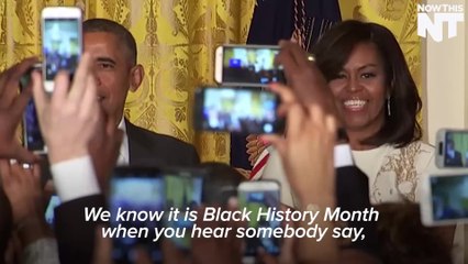 President Obama Honors Black History Month