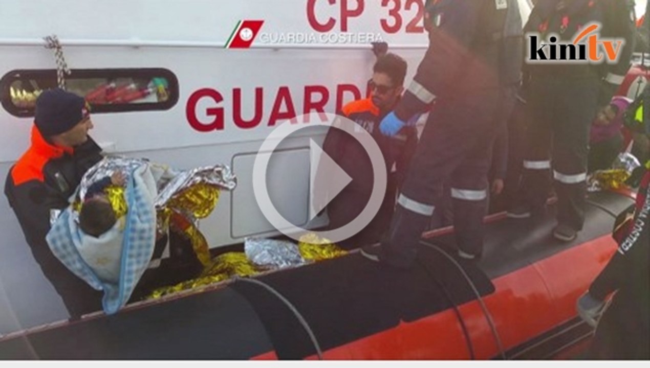 112 pelarian diselamatkan di Samos, Greece