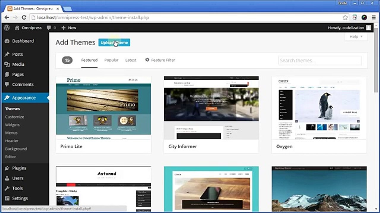 How to Install Omnitheme