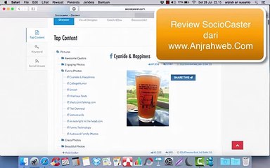 Review Sociocaster, Tutorial Sociocaster, Kegunaan Sociocaster Bahasa Indonesia