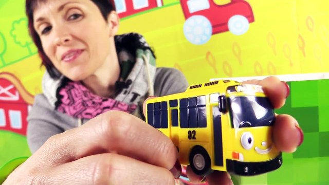 Тайо маленький автобус - играем в машинки - Волшебная Коробка - видео для детей