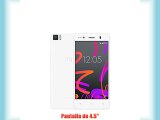 BQ Aquaris M4.5 - Smartphone de 4.5 (Dual SIM qHD IPS 4G MediaTek MT6735M Quad Core A53 1 GHz