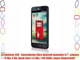 LG Optimus L90 - Smartphone libre Android (pantalla 4.7 cámara 8 Mp 8 GB Quad-Core 1.2 GHz