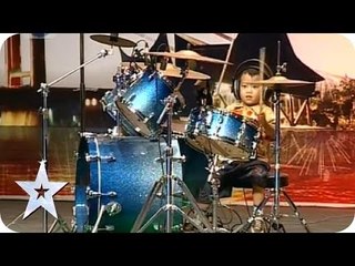 Semifinalist 48 - Elonoe drummer cilik 3 tahun