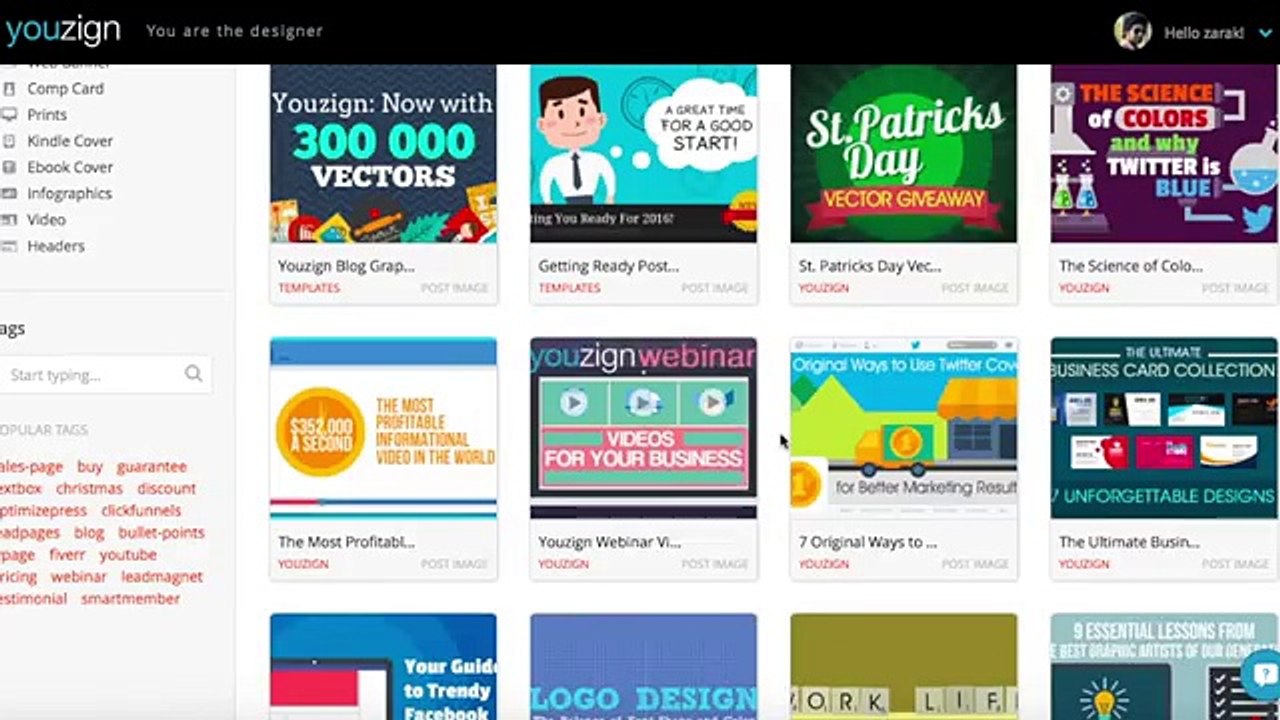 Youzign review and demo 2016 - How to make $100 a day selling designs