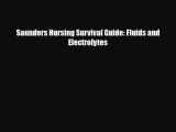 Download Saunders Nursing Survival Guide: Fluids and Electrolytes Ebook
