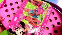 Minnie Mouse Picnic Basket Toy with Play Doh Clay Surprise Eggs from Disney Minnies Bow-Tique
