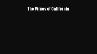 Read The Wines of California Ebook Free