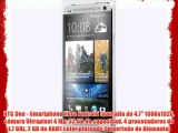 HTC One - Smartphone libre Android (pantalla de 47 1080x1920 cámara Ultrapixel 4 Mp 32 GB de