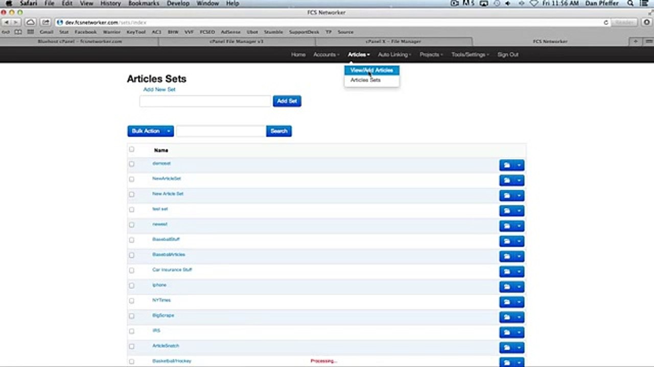 FCS Networker - Article Importing Features