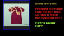 Philadelphia Fury Football Soccer Polo Shirt Jersey Any Player or Number New, Philadelphia-Fury-1