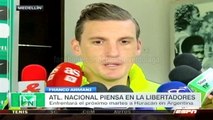Franco Armani en la previa entre Huracán y Nacional · Copa Libertadores 2016 (grupo 4, fecha 1)