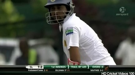 Tim Southee Ripper To Tillakaratne Dilshan 2nd Test 2012 HD