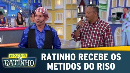Ratinho recebe os Metidos do Riso