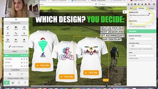 TeeSpring Landing Pages Using Captifire