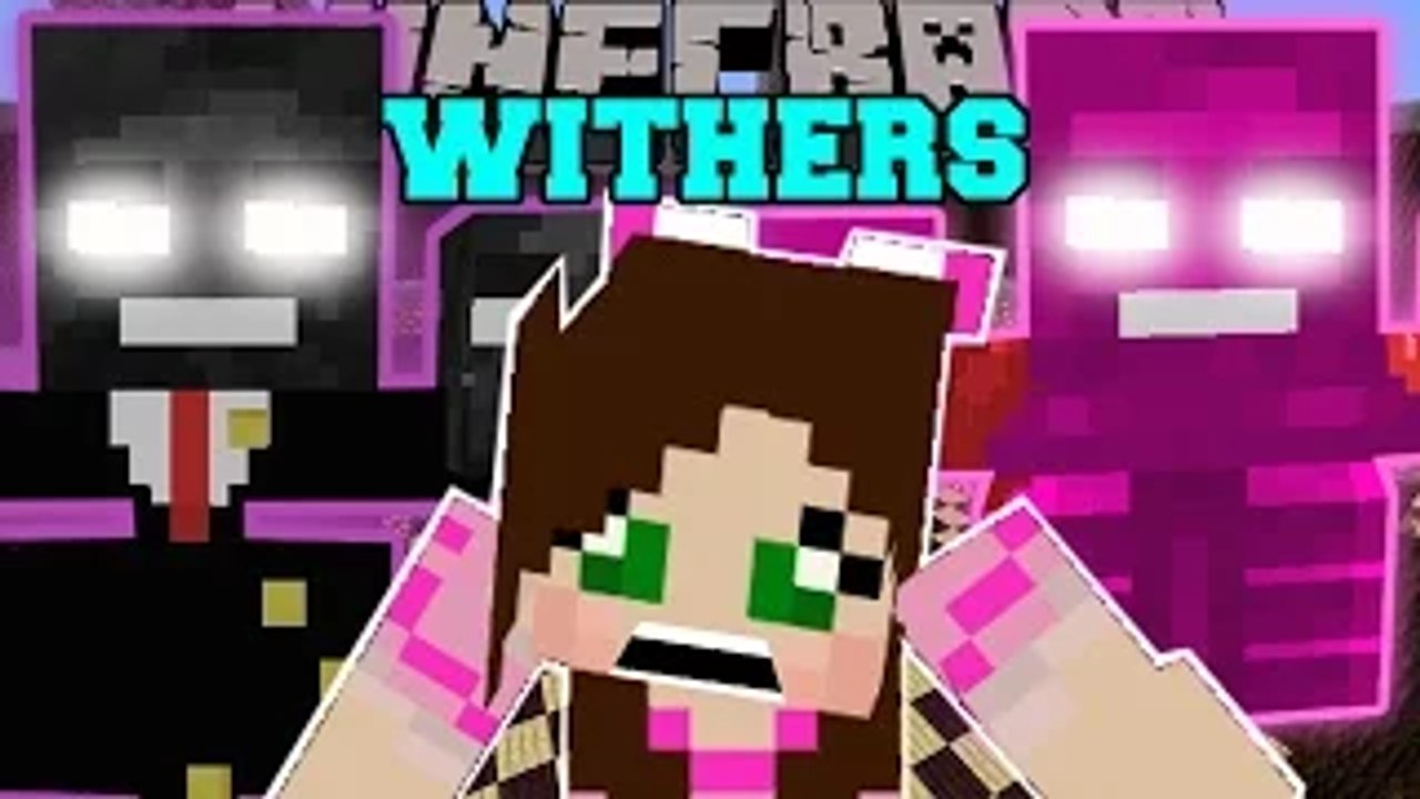 PAT AND JEN PopularMMOs Minecraft: MO' WITHERS Mod Showcase GamingWithJen