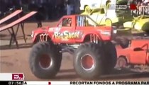 Monster Truck: Impresionantes imágenes del accidente en Chihuahua (VIDEO) / Monster Truck accident