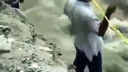 real HERO rescue the horse from flash floods
