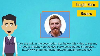 [Insight Hero Review] Honest Review & Bonus Strategies