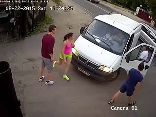 Rusya'da Günlük Hayattan 'Yol Kavgası' Yok Böyle Bir Şey