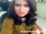 Geo TV anchor Rabia Anum makes angry Dubsmash on Bright karen