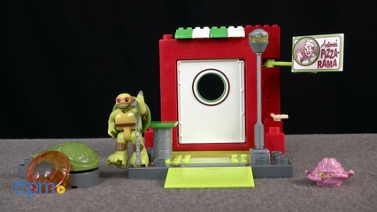 Teenage Mutant Ninja Turtles Half-Shell Heroes Mikey Pizzeria Hideout from MEGA Bloks