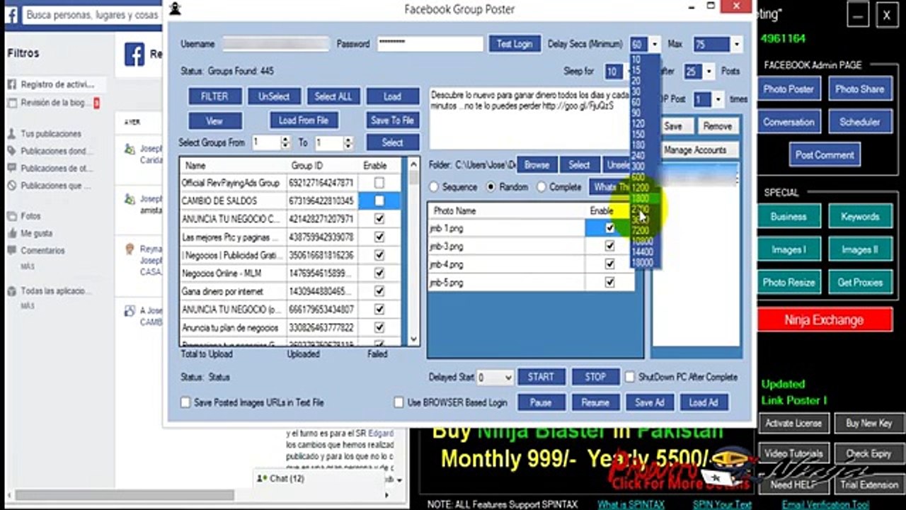 Ninja Blaster -  Producto Ninja