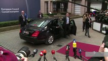 EU leaders arrive for EU Brussels summit