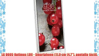 LG D605 Optimus L9II - Smartphone (119 cm (47'') pantalla táctil procesador Dual-Core de 14