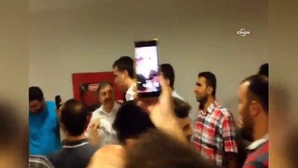 Hakan Şükür'ün nezarethane ziyareti