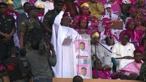Niger president holds major rally ahead of Sunday's elections
