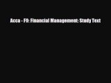 [PDF] Acca - F9: Financial Management: Study Text Download Online