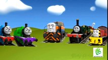 abc nursery rhymes Thomas the Tank Engine Finger Family Song