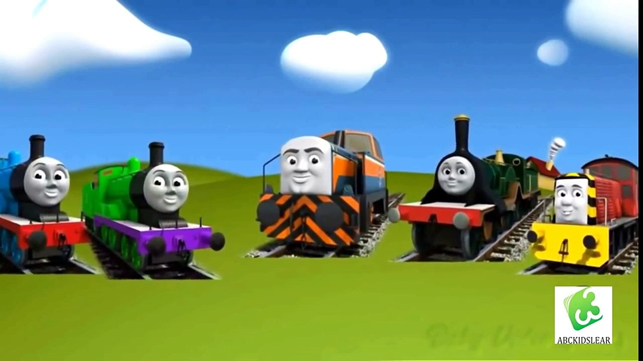 abc nursery rhymes Thomas the Tank Engine Finger Family Song