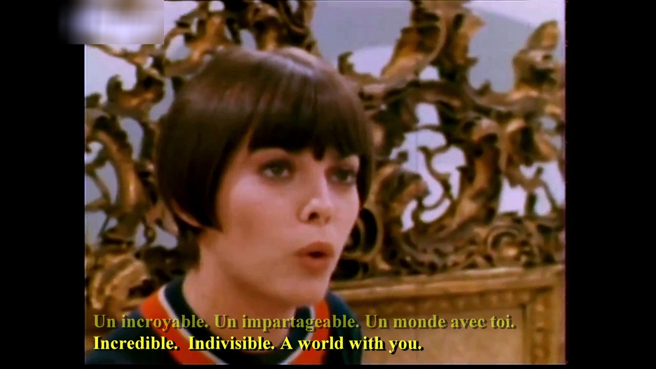 (1967) Mireille Mathieu A World With You Dual Subtitles