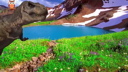 Daddy Finger Dinosaurs War 3D ★ Finger Family Songs ★ Action Cartoon Finger Family Collection