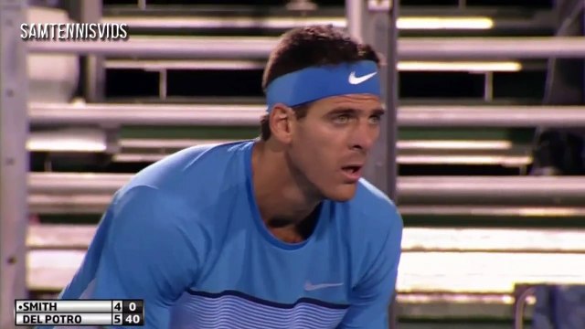 HD 720p: Juan Martin del Potro Vs John-Patrick Smith 2016 Delray Beach R2 Highlights
