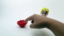 How Elsa Makes Play-Doh Num Noms ----- Disney Frozen Stop Motion Animation