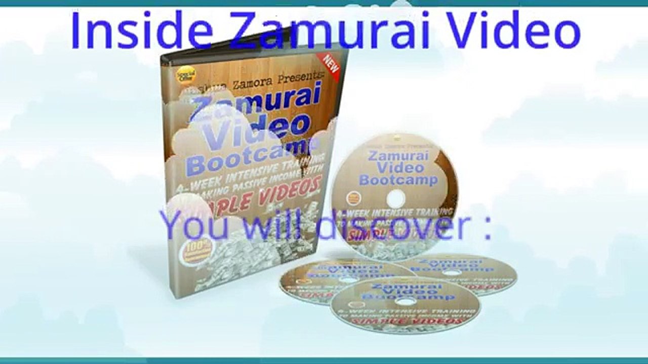 Zamurai Video Bootcamp | Zamurai Video Bootcamp Review