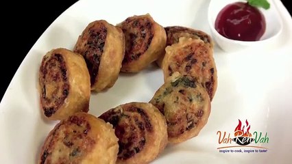PALAK & PANEER PINWHEELS