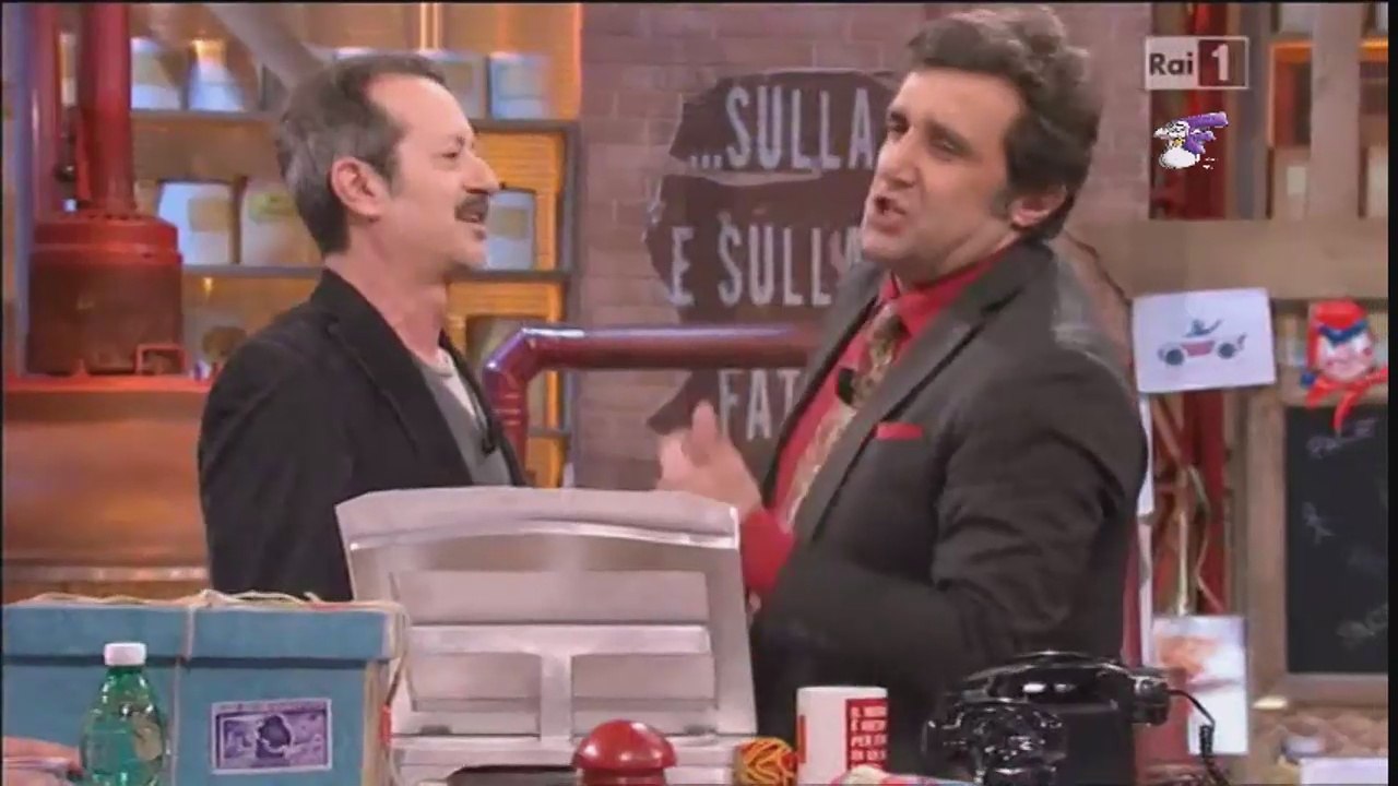 Rocco Papaleo ospite di Flavio Insinna ad Affari Tuoi