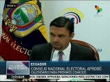 Ecuador celebrará elecciones generales el 19 de febrero de 2017
