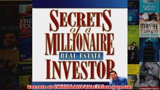 Download PDF  Secrets of a Millionaire Real Estate Investor FULL FREE
