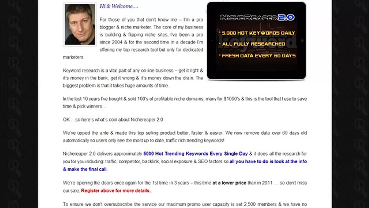 Niche Reaper V2| [GET] Niche Reaper V2 70 % DISCOUNT