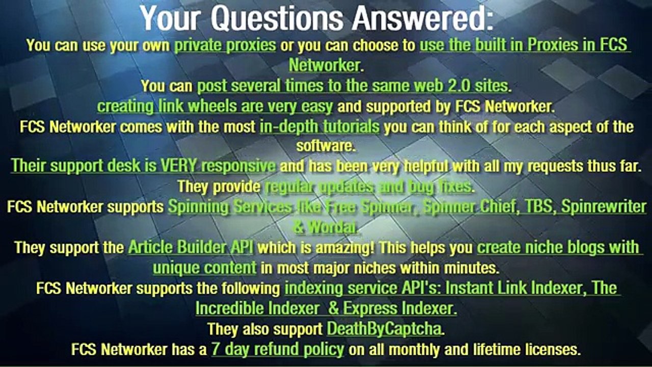 FCS Networker Review