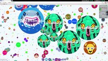 Agar นบ io ArcadeGo เผ่าให้เป็นกินพวกเขาทั้งหม Agario อสายข้อมูลอยู่