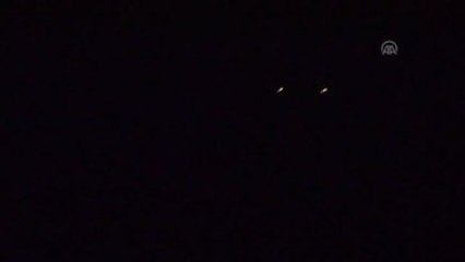 Azez'deki Pyd Mevzilerine Top Atışı